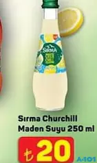SIRMA CHURCHİLL MADEN SUYU 250 ML fiyat ve kampanya bilgisi